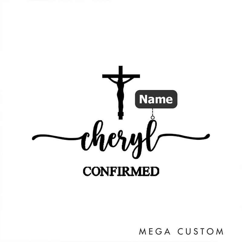 Personalized Cross Artistic Name PU Leather A5 Notebook Cover with Compartments Birthday Gift for Artist Christian