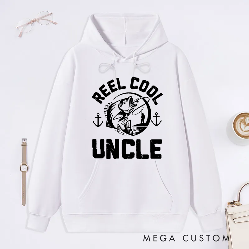 Personalized Reel Cool Fishing Hoodie Funny Fishing Design Perfect Gift for Fishing Lover Ideal for Outdoor and Casual Wear