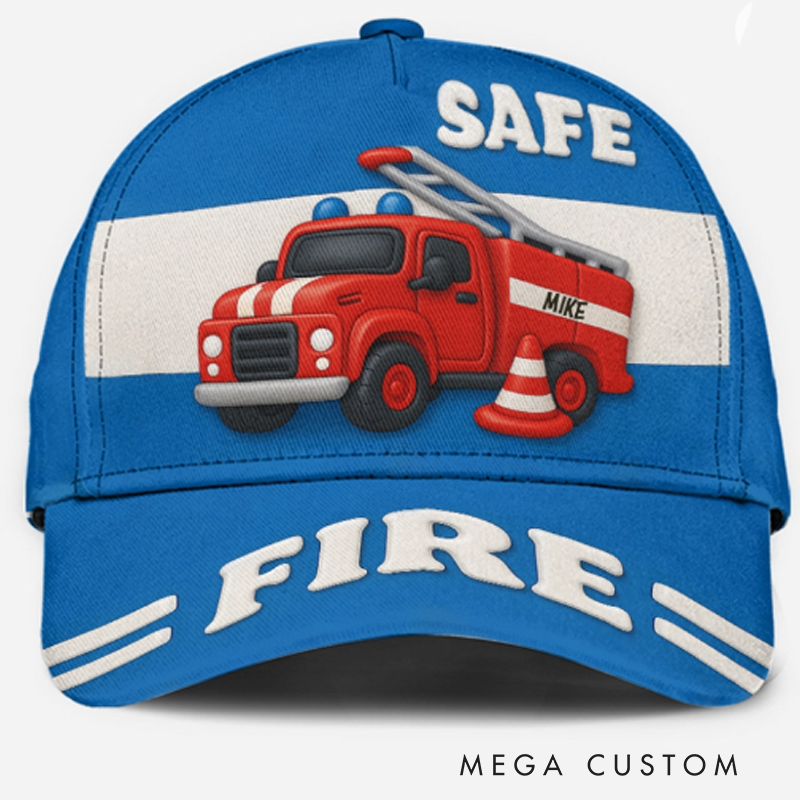 Personalized Cute Excavator Kid Classic Cap Children's Gift Birthday Gift Party Gifts