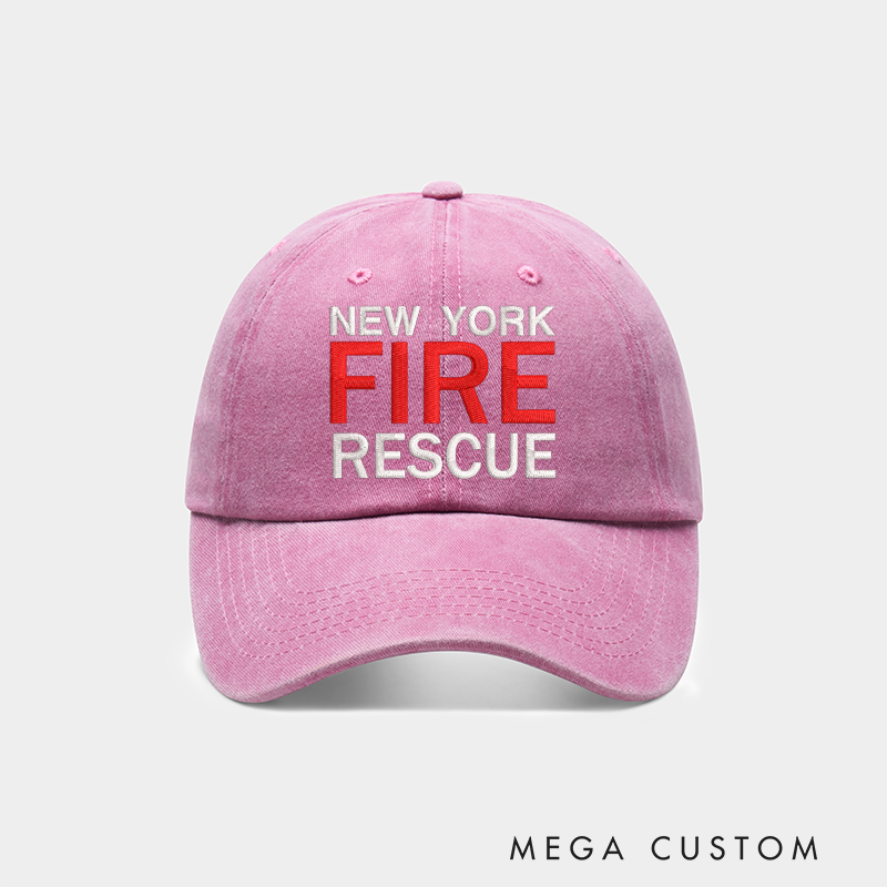 Personalized Firefighter Cap Embroidered Baseball Cap with Custom Firefighter Cap Design Thoughtful Gift for Firefighters