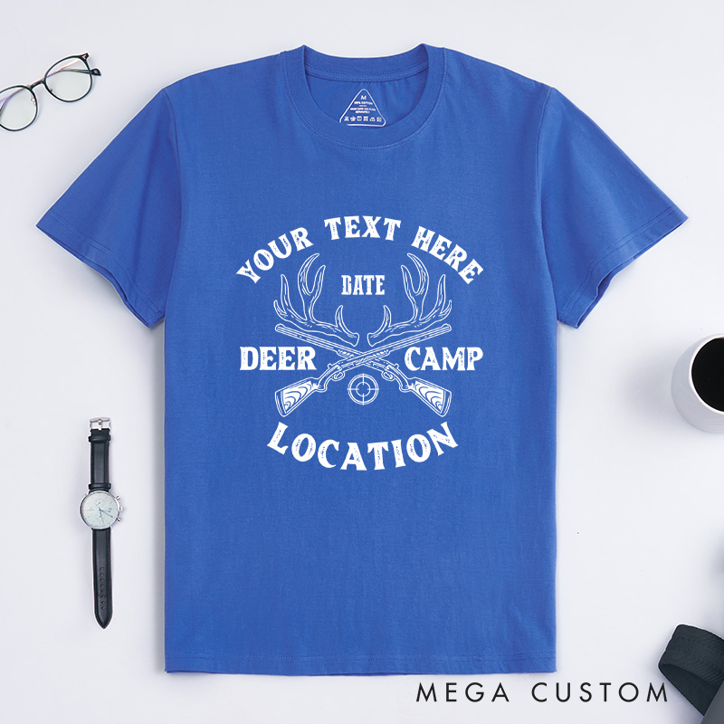 Personalized Hunting Shirt Deer Camp Shirt Deer Hunting Shirt Funny Hunting Shirt for Him Hunter Gift