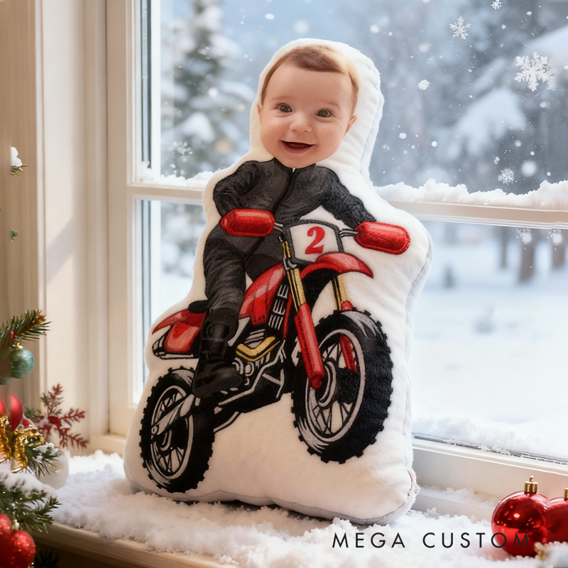 Personalized Racing Driver Pillow with Custom Photo Graphic 3D Print Pillow 