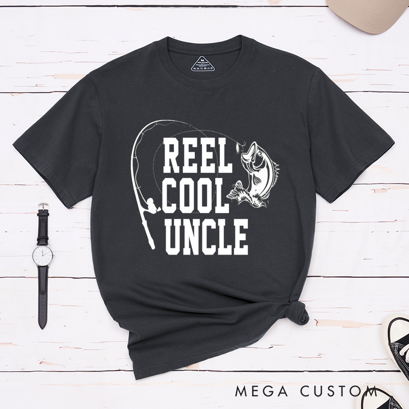 Personalized Reel Cool Fishing T Shirt Great Gift Perfect for Fishing Enthusiast