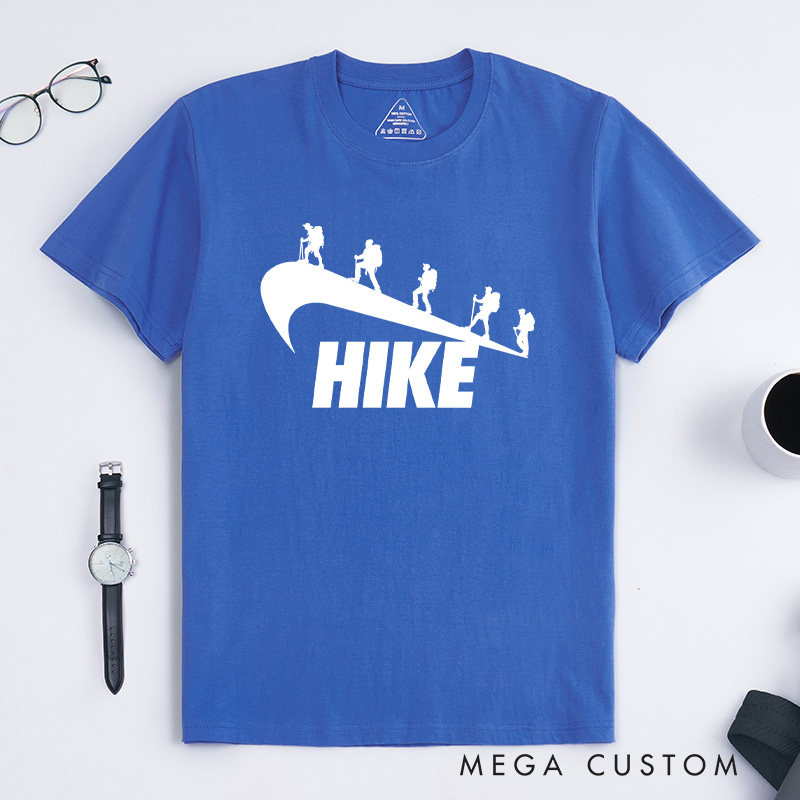 Personalized Funny Hiking Parody T-Shirt Adventure Outdoor Mountain Climber Gift
