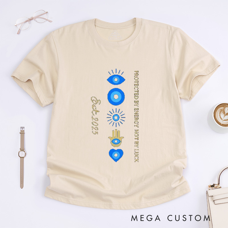 Personalized Comfort Colors Mystic Eye T-Shirt Third Eye Pattern Breathing T-Shirt Custom Yoga Gift
