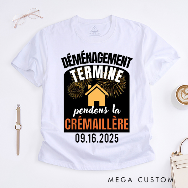 Personalized T-Shirt Housewarming Gift New Homeowners T-Shirt Gift For Housewarming Party New Home Gift Moving Gift