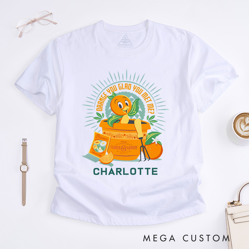 Personalized Citrus Garden Delight Classic T-Shirts Granding Lovers Gift