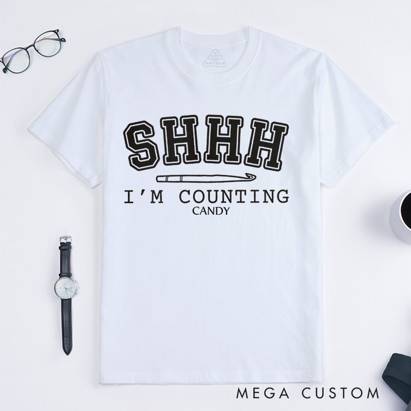 Personalized Crocheting Classic T-Shirts Crochet Lover Crewneck Gift For Artist Gift For Crafter Hobby Sweater Artist Sweatshirt Knitting