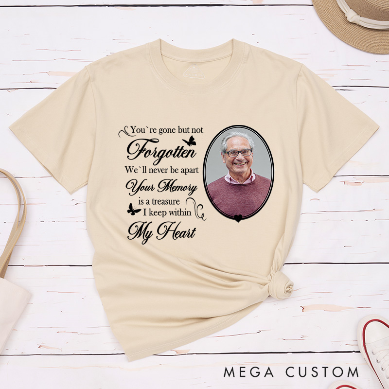Personalized in Memory Of A Lost Loved One Shirt Custom Name And Dates Rip Shirt Rest in Heaven Tees Sympathy Gift Funeral Keepsake