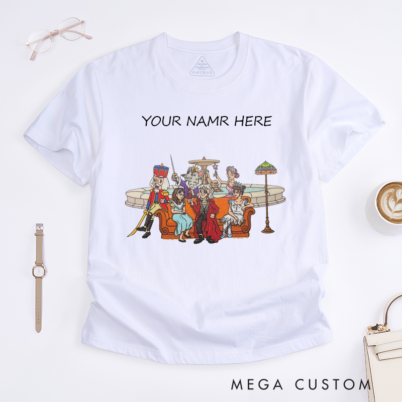 Personalized Dance Ballet T-Shirt Custom Name Gift for Kids Boys Girls Unisex Holiday Dance Outfit Unique Present for Ballet Lovers