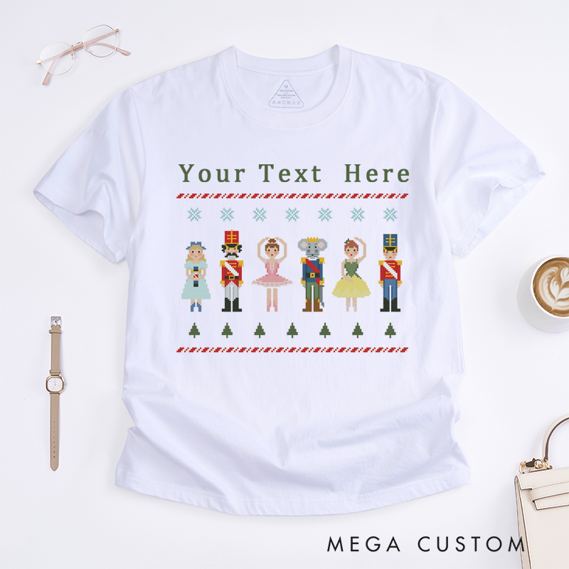 Personalized Dance Ballet T-Shirt Custom Name Gift for Boys Girls Unisex Holiday Dance Outfit Unique Present for Ballet Lovers