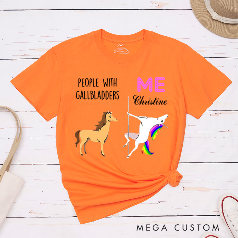 Personalized Gallbladder Cholecystectomy Gallbladder Surgery T-Shirt