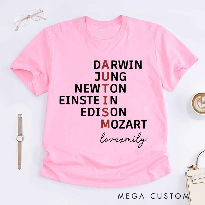 Personalized Autistic Geniuses T-Shirt Autism Support Gift