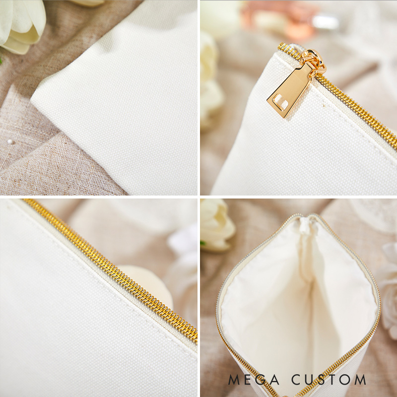 Personalized Crochet or Die Storage Bag for Crocheting Lover Zippered Project Pouch Gift for Yarn Lovers