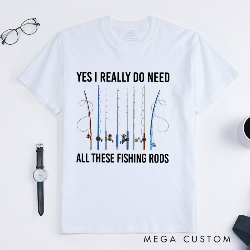Personalized Funny Fishing T-Shirt Fish Life T-Shirt Fishing T-Shirt Gift For Fisherman Fisherman Gift Perfect Gift for Fishing Enthusiasts and Outdoor Lovers