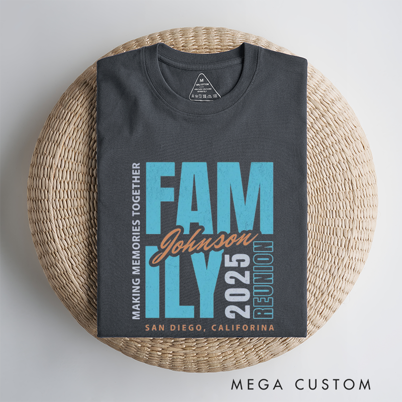 Personalized Matching Family Reunion Gifts Tees 2025 Classic T-shirt