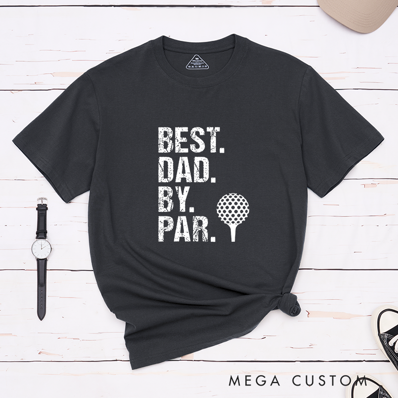 Personalized Golf T-Shirt Customizable Text Gift for Golfers and Fans