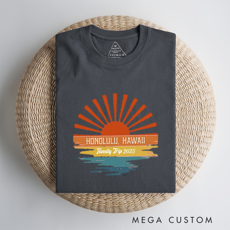 Personalized 2025 Custom Family and Girls Trip Shirts to Make Memories Together Classic T-shirt