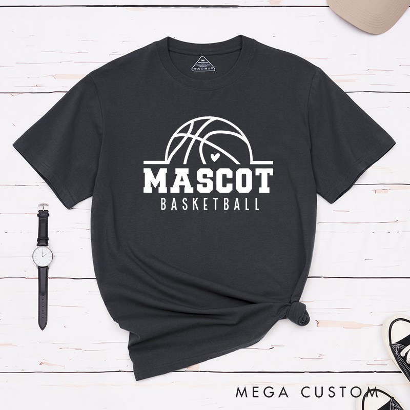 Personalized Basketball Jersey Style T-Shirt with Custom Name