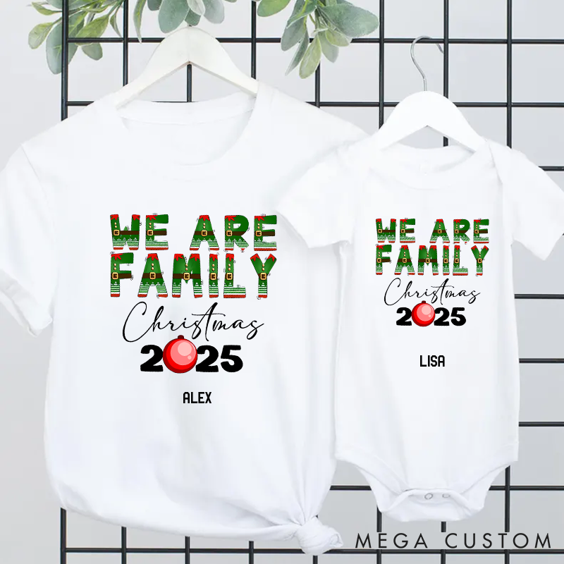 Personalized Christmas Family Matching Outfits for Spreading Love and Joy this Holiday Season