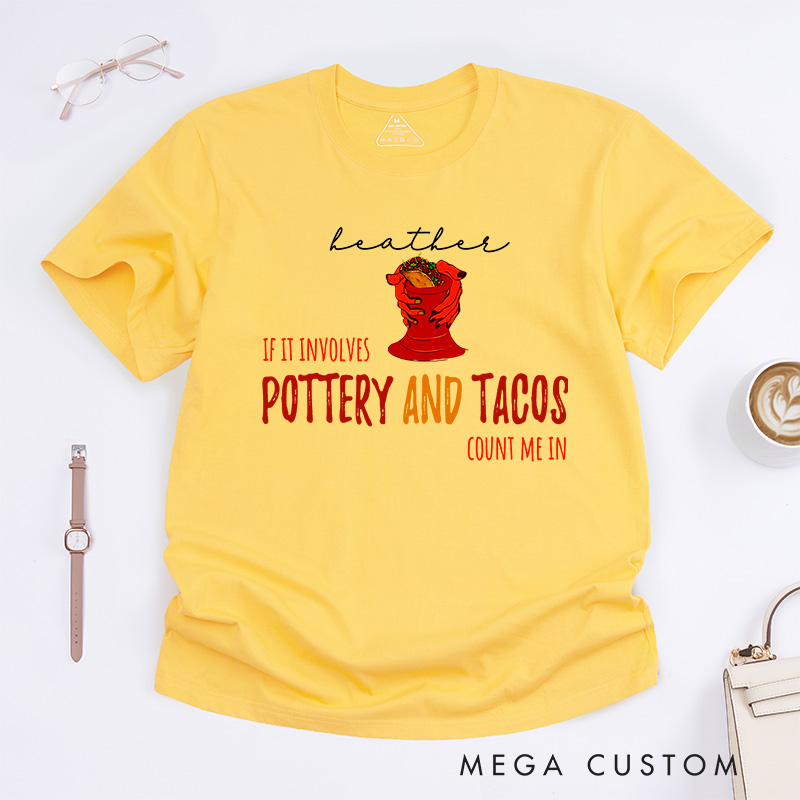 Personalized Funny Pottery Gift Classic T-Shirts For Pottery Maker Gift For Mom Pottery Lover Gift Pottery Artist Shirt