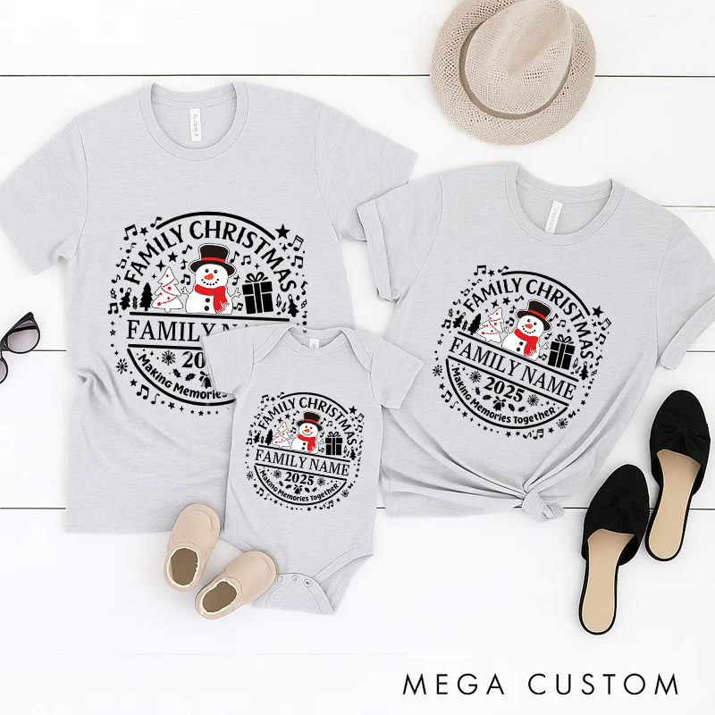 Personalized Family Matching Christmas Shirt Family Christmas Making Memories Together Shirt Family Christmas Matching Tee Christmas Gift