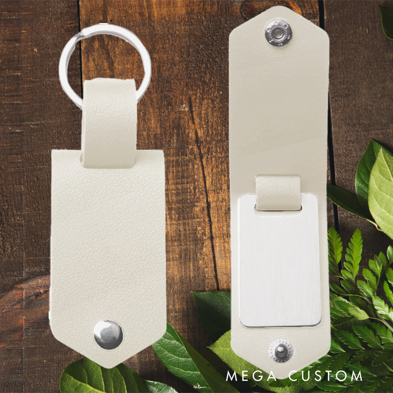 Personalized Reading is a Journey Through the Mind Keychains Engraved Leather Keychain with Name Photo Keychain Reading Lover Gift