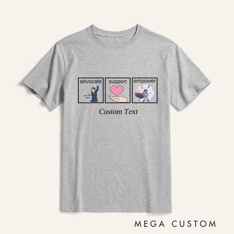 Personalized Special Education Inclusion Matters Neurodiversity Dyslexia Autism T-Shirt