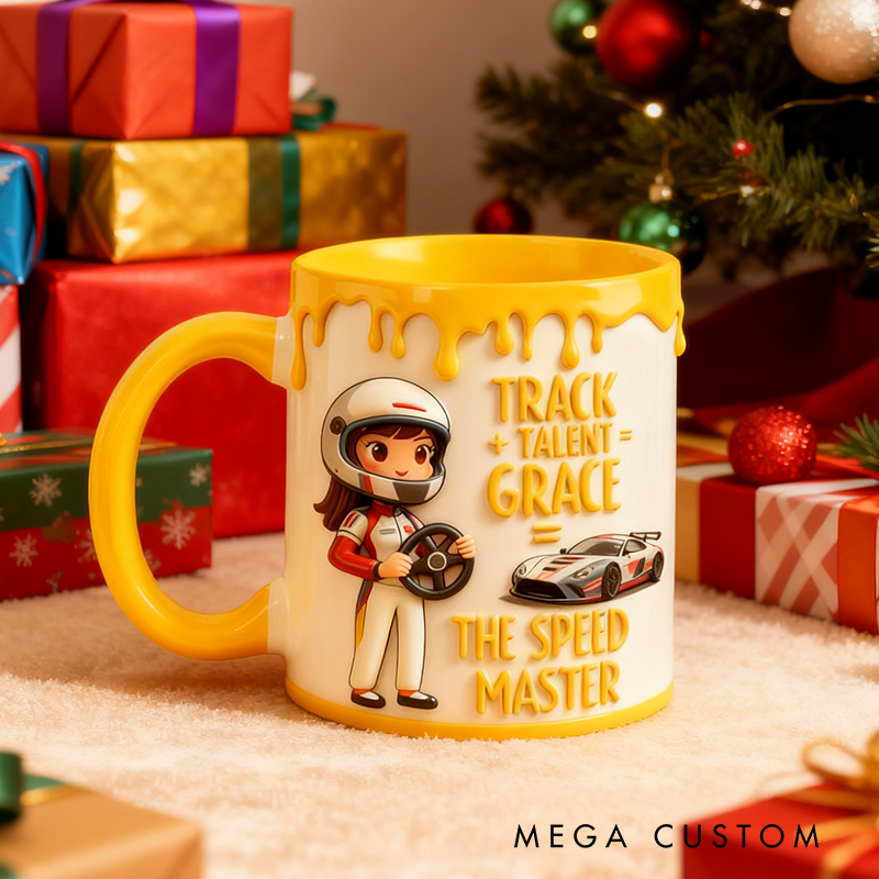  Personalized Speed Master Racing Mug Custom Racing Speed Lover Mug Xmas Gift 