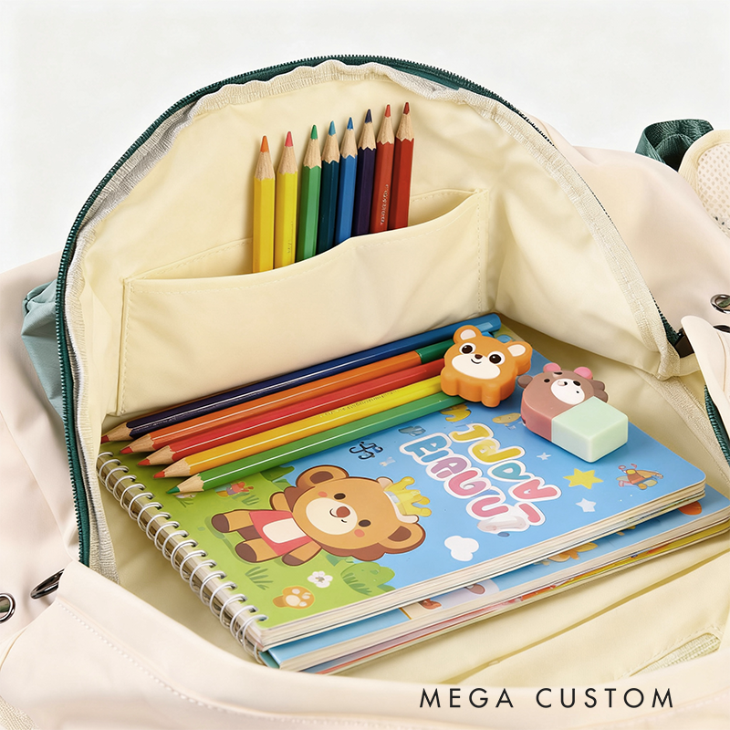 Personalized Kids Backpack Embroidered Backpack with Name Toddler Book Bag Gift Children's School Bag for Girls Boys Kids Preschool Backpack