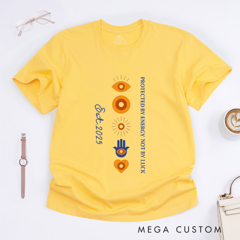 Personalized Comfort Colors Mystic Eye T-Shirt Third Eye Pattern Breathing T-Shirt Custom Yoga Gift