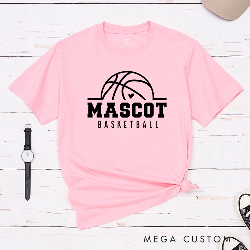 Personalized Basketball Jersey Style T-Shirt with Custom Name