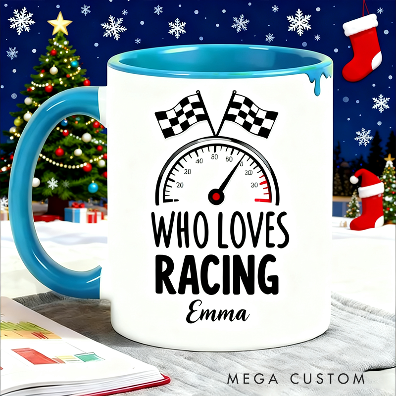 Personalized Racing Lover's Mug Car Racing Fan Mug Custom F1 mug Car Lover Mug Xmas Gift 