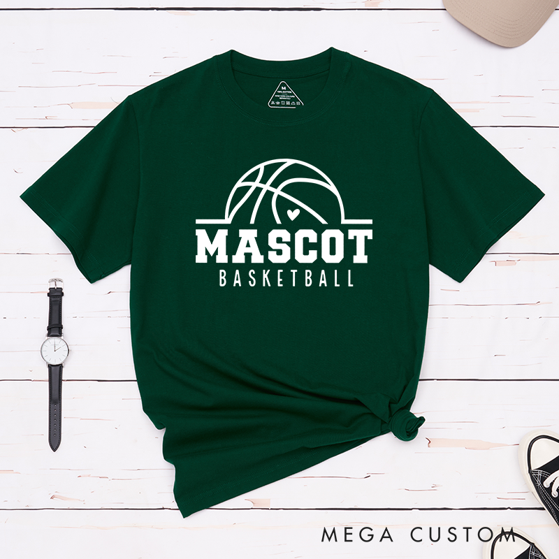 Personalized Basketball Jersey Style T-Shirt with Custom Name