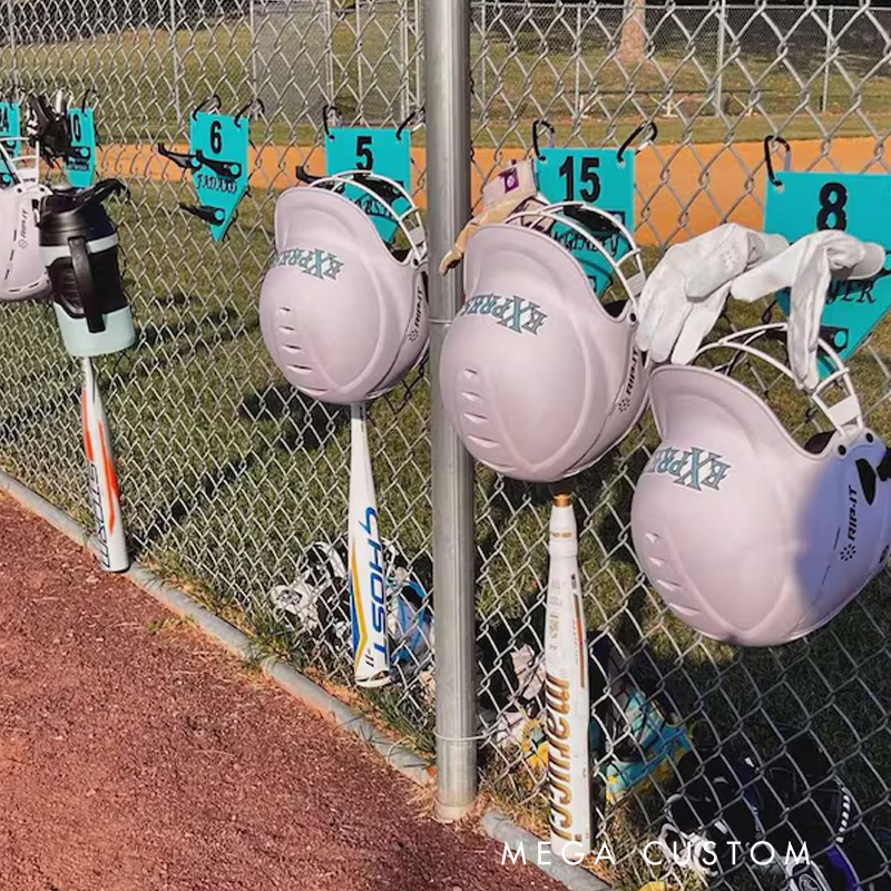 Personalized 3D Printed Dugout Organizer for Baseball and Softball Players   