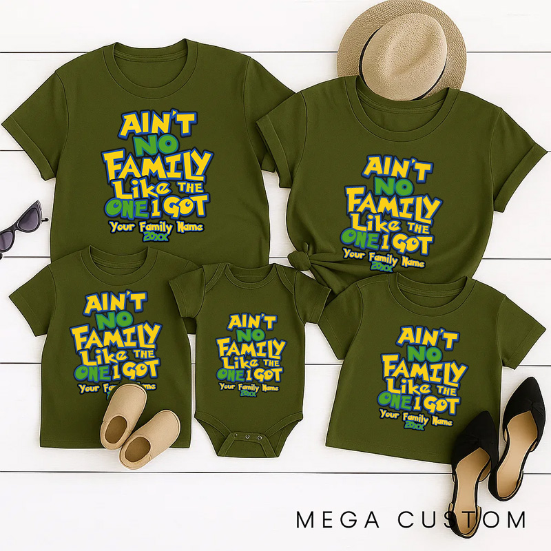 Personalized Poket Inspired No Family Like The One I Got Christmas Family Matching Shirts Group Shirts Gamer Holiday Shirt