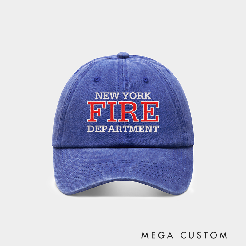 Personalized Firefighter Cap Embroidered Baseball Cap with Custom Firefighter Cap Design Thoughtful Gift for Firefighters