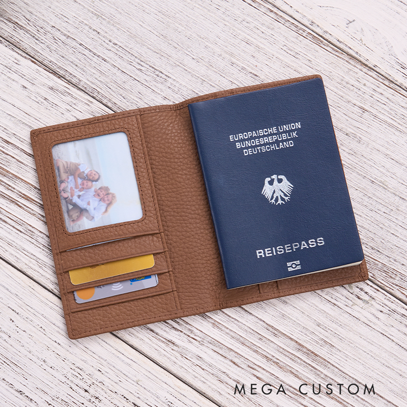 Personalized Leather Wallet For Her Birth Flower Wallet with Name Engraved Wallet For Women Leather Purse Birthday Gift For Her Gift For Mother Bridesmaid Gift Christmas Gift