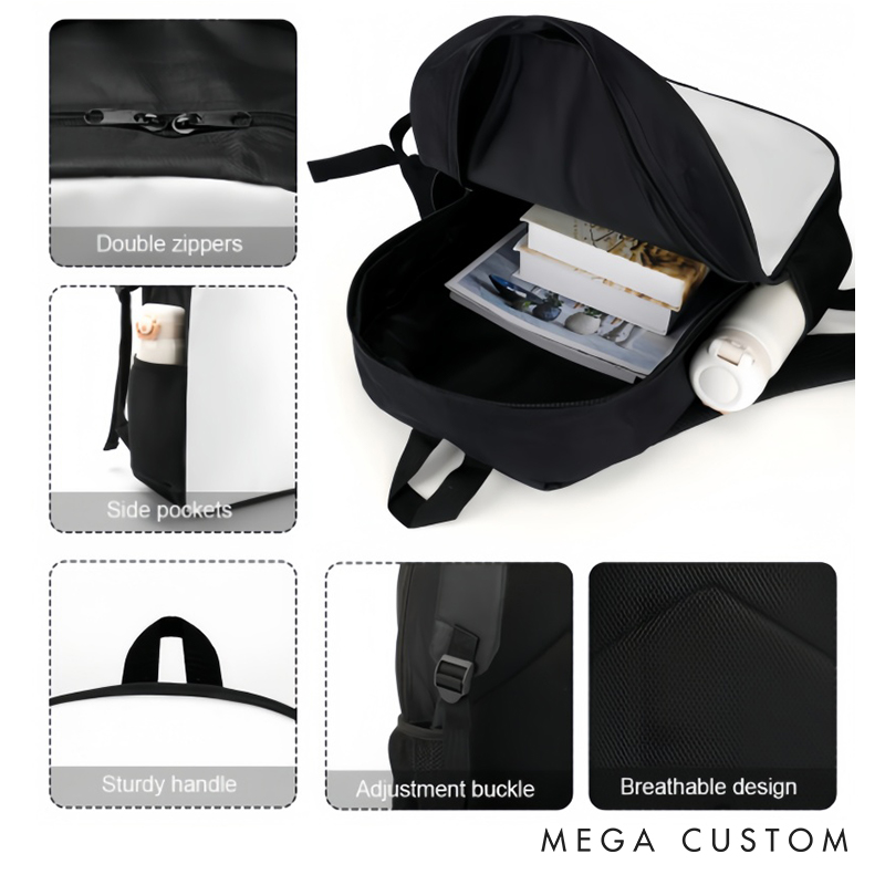 Personalized Basketball Backpack with Custom Name for Kids Who Love the Game 