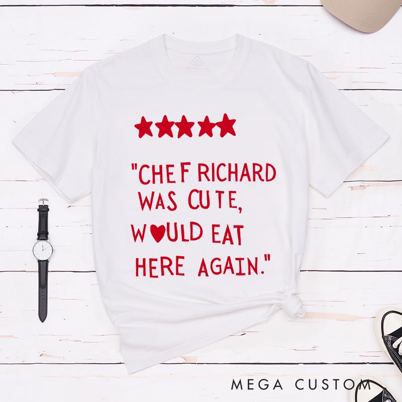 Personalized Chef Was Cute Artist Classic T-Shirts Painting Motivational Tshirt Art Lover Illustration Shirt