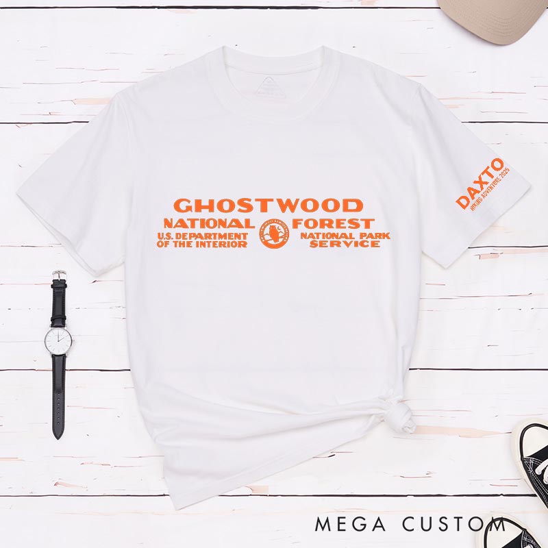Personalized Ghostwood Park Movie Classic T-Shirts Horror TV Show Tshirt Horror TV Series Shirt