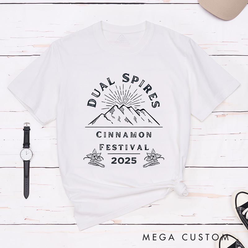 Personalized Dual Spires Festival Classic T-Shirts Detective Movie Tshirt Film Fan Shirt Halloween