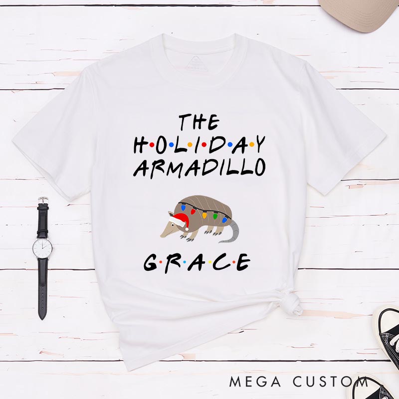 Personalized The Holiday Christmas TV Show Classic T-Shirts Vintage Holiday Movies Tshirt Family Movie Shirt