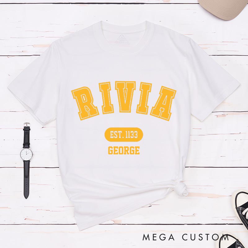 Personalized Rivia University Witcher Classic T-Shirts Video Game Tshirt Geek Gaming Nerd Shirt