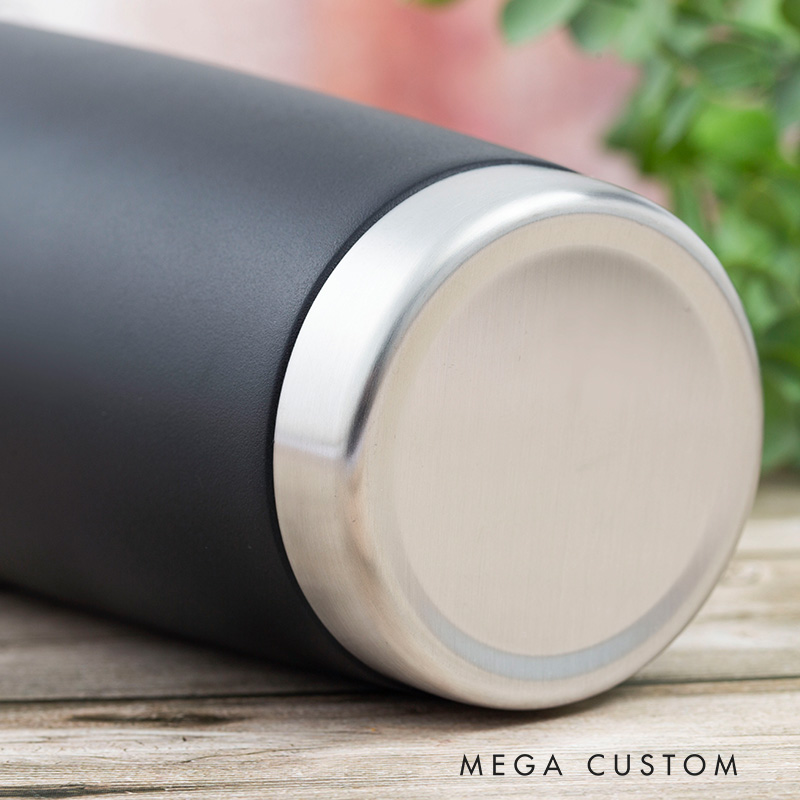 Personalized Engraved Tumbler Custom Stainless Steel Insulated Travel Mug Best Dad Design with Lid Gift for Father's Day Birthday Coffee Tea Drinkware