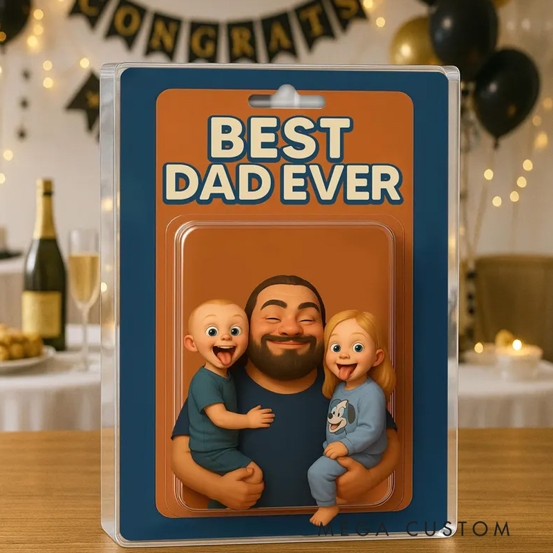 [Copy]Personalized It's Not A Dad Bod It's A Father Figure Custom Photo Acrylic Block Plaque Funny Father's Day Gifts Gifts for Dad Husband