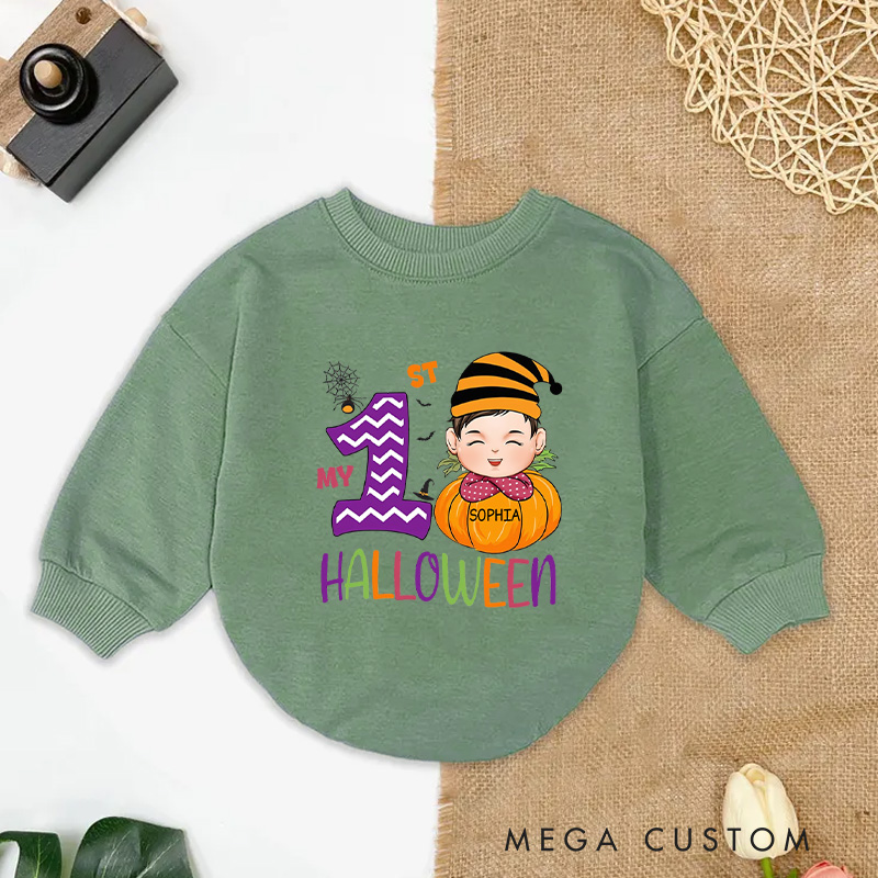 Personalized My 1st Halloween Baby Onesie Halloween Gift
