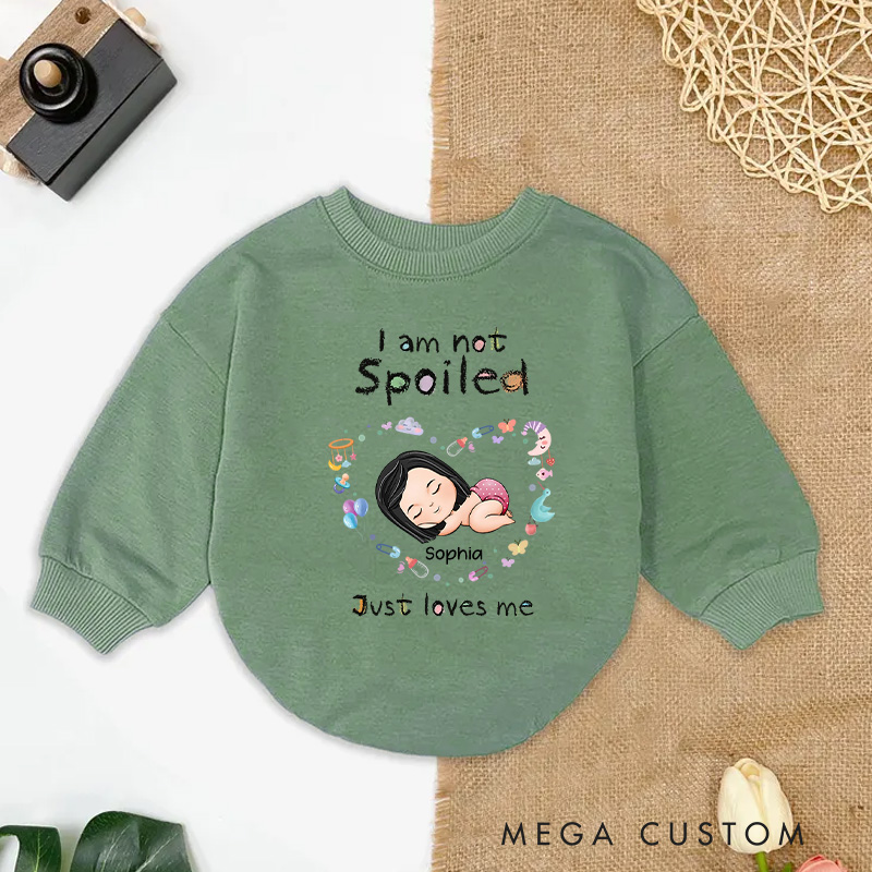 Personalized My Mommy Just Loves Me Baby Onesie Baby Shower Gifts