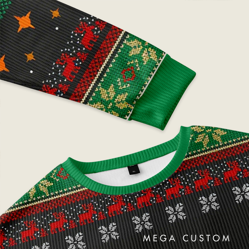 Personalized Christmas Ugly Sweater Well Happy Birthday Jesus Design Sweater Gift for Coworkers