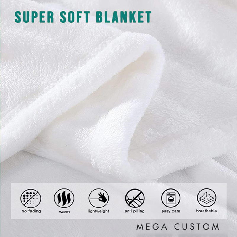 Personalized Firefighter Blanket with Firefighter and Axe Design Gift for Firefighters